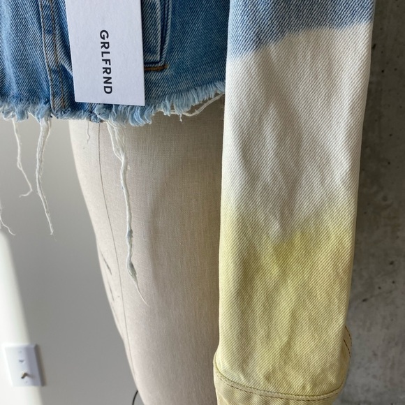Grlfrnd Cropped Denim Jacket - Picture 8 of 12
